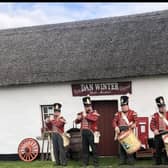 Sir Henry Ingelsby’s Fife and Drum Corps took part in the event on Saturday to celebrate the 400th anniversary of the cottage. (Pic: Contributed).