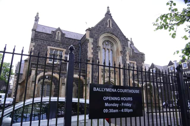 The case was heard at Antrim Magistrates Court, sitting in Ballymena. Photo: Pacemaker