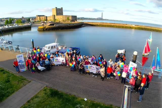 Carrickfergus Castle will be the backdrop for the Learning Disability Pride event on June 24.