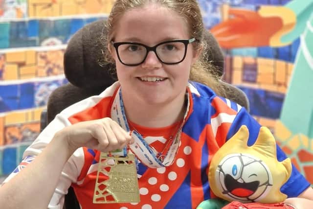 Claire was crowned World Champion in 2022. Photo: submitted