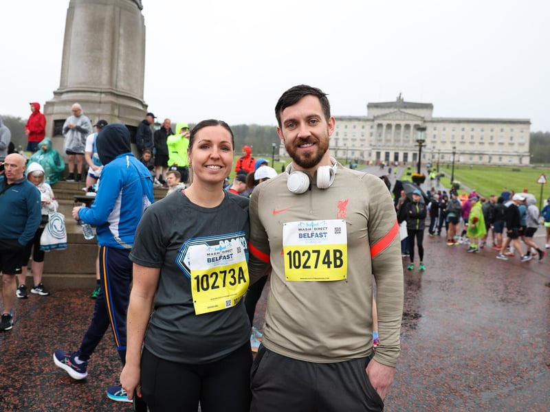 Megan McGlinchey and Phil Morton.