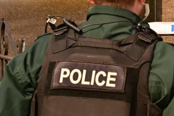 Police are currently at the scene of a security alert in the Larne Road area of Carrickfergus.   Photo: Stock image