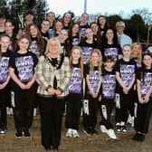 Deputy Mayor Councillor Margaret-Anne McKillop welcomed the ICONIC dance crew to a reception at Cloonavin to recognise their recent success in Blackpool. Credit Causeway Coast and Glens Council