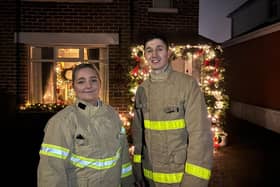 Firefighters have issued Christmas safety advice for residents across Northern Ireland. (Pic: NIFRS).
