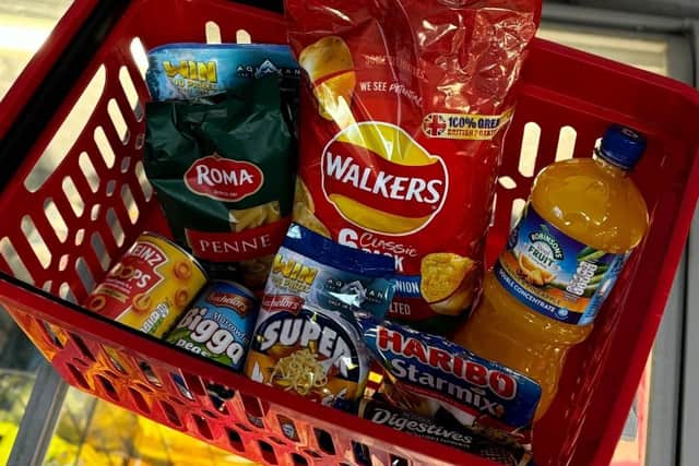 Customers of Vivo@FoodHalls Drumgor in Craigavon can buy a nine-item bundle of cupboard fillers for only a penny on Thursday, February 22, exclusively on the Snappy Shopper app.Picture: Snappy Shopper.