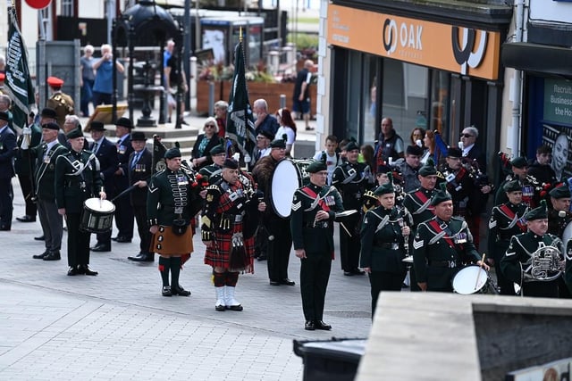 Mid and East Antrim Borough Council hosted the North Irish Horse annual celebration and commemoration of the Battle for the Adolf Hitler Line at the weekend.