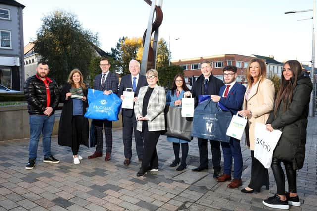 Lisburn and Castlereagh City Council has joined forces with local businesses to encourage people to shop in the city centre on Black Friday