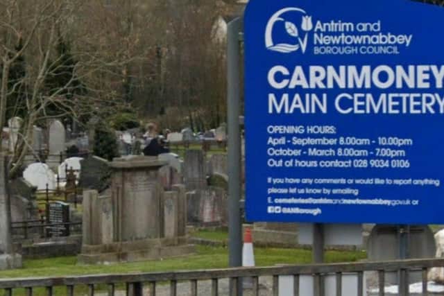 Carnmoney Cemetery. Image by Google
