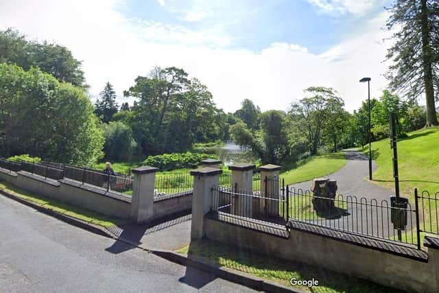 Dungannon Park where the walk will be held in June.