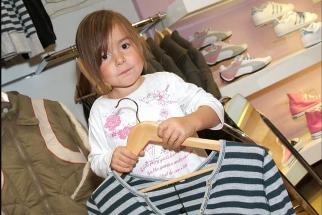 Lillie Crooks was of the youngest shoppers at the Girls' Night Out in the Cookstown store back in 2006.