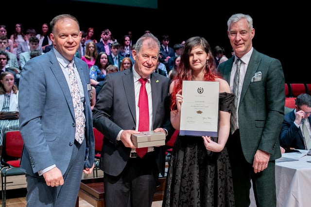Jasmine Radcliffe has been awarded an All Ireland Scholarship which will cover the full duration of undergraduate studies.