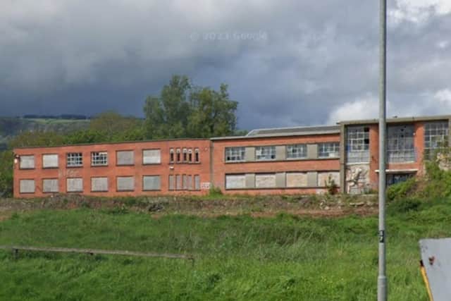 The former factory site in Carrickfergus. Pic: Google Maps