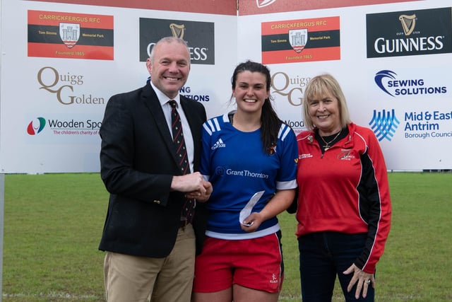 Clanrye P R H Player of the Tournament was Kerry McIlwaine of Queen's.