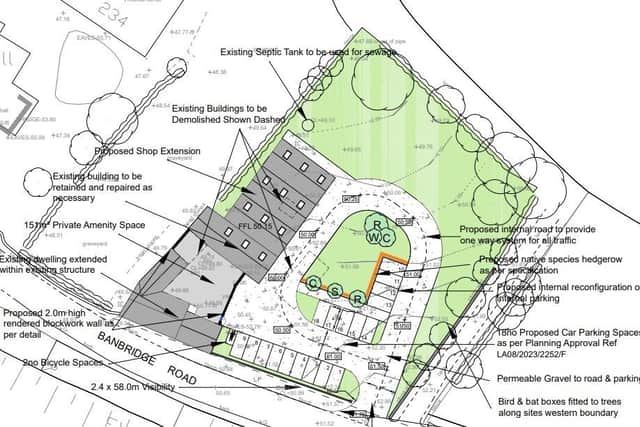 The layout of the property and associated parking arrangements are to be extensively reconfigured. Image: ABC planning portal