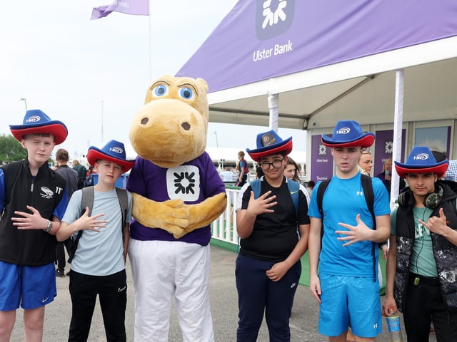 Having fun on day three of the Balmoral Show in partnership with Ulster Bank.