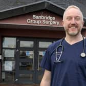 Banbridge GP Doctor Jonathan Dillon has spoken about his shock bowel cancer diagnosis – and his mission to raise awareness about the importance of screening. Pic: Paul Byrne Photography.