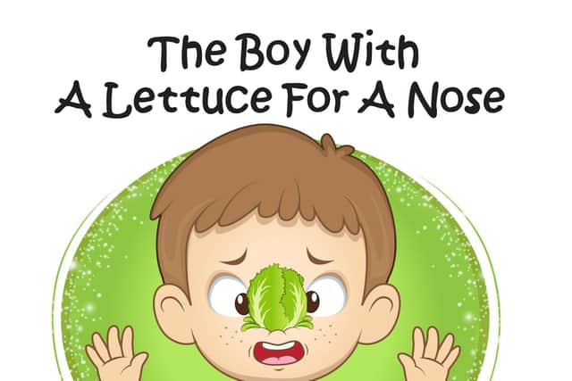 Colin's first book 'The Boy With a Lettuce for a Nose'