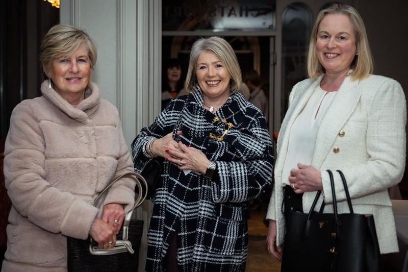 Guests at the fashion gala in Magheramorne Estate.