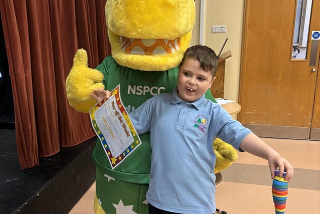 Sperrinview Special School recently taking part in NSPCC Northern Ireland's Talk PANTS fortnight.