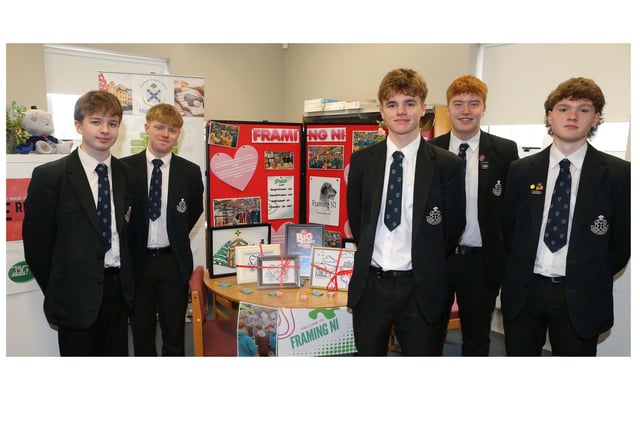 Limavady Grammar School students who recently took part in the Young Enterprise NI Company Programme and traded at Big Market events sponsored by Council’s Go Succeed programme.
