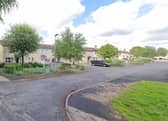 A general view of Churchill Gardens which is set to become the second-ever housing development in the ABC Borough to be provided with English-Irish street signage. Credit: Google