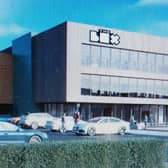 An artist’s impression of the proposed new boxing club facility in Monkstown.