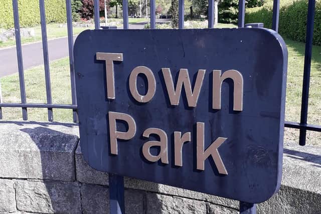 Larne Town Park. Picture: Local Democracy Reporting Service