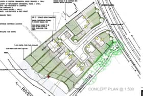 The outline application for a ten-dwelling development in Coleraine was approved by Planning Committee members (pic; CC&G).