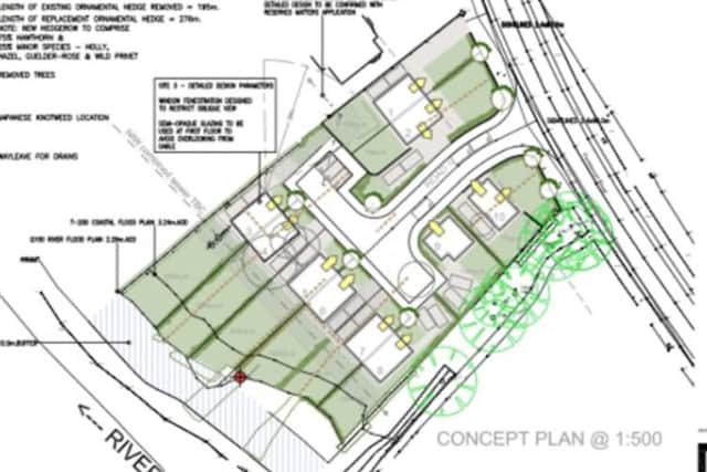The outline application for a ten-dwelling development in Coleraine was approved by Planning Committee members (pic; CC&G).