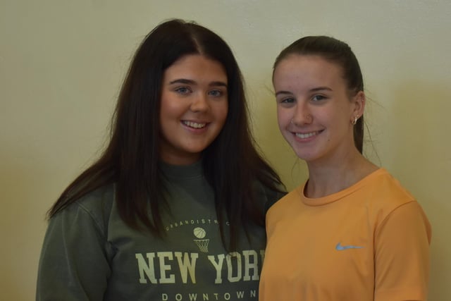 Students at St Conor's College were celebrating their A level and A/S level results