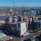 McAleer & Rushe constructing 554 BTR homes in Smugglers Way, Wandsworth, London. Credit: McAleer & Rushe