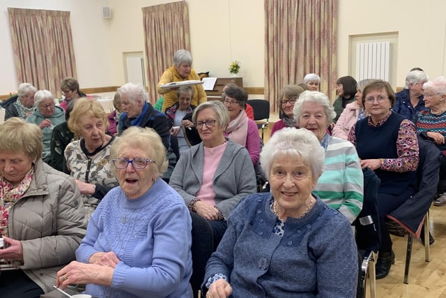 An enjoyable evening at Armoy WI