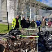 The Six Mile Water Trust has been carrying out a River Clean Up Day annually since 2016, along with the Antrim & District and Ballynure angling clubs.  Photo: SMWT