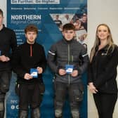 Electrical Installation: 1st Kyle Highlands, Limavady (M&M Electrical); 2 nd Ross Nicholl, Coleraine (AC Electrical); and 3rd, Quillan Reid, Dunloy (Nevin Electrical).