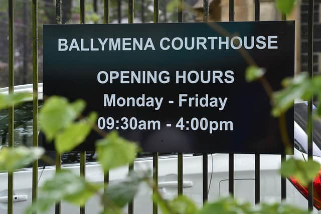 Ballymena courthouse. Picture: Pacemaker