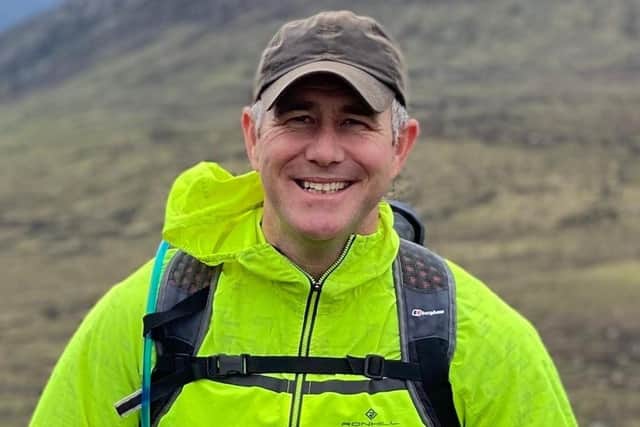 Graham will carry only enough food for one day and forgo the comfort of a tent during his 10-day challenge. Photo: submitted