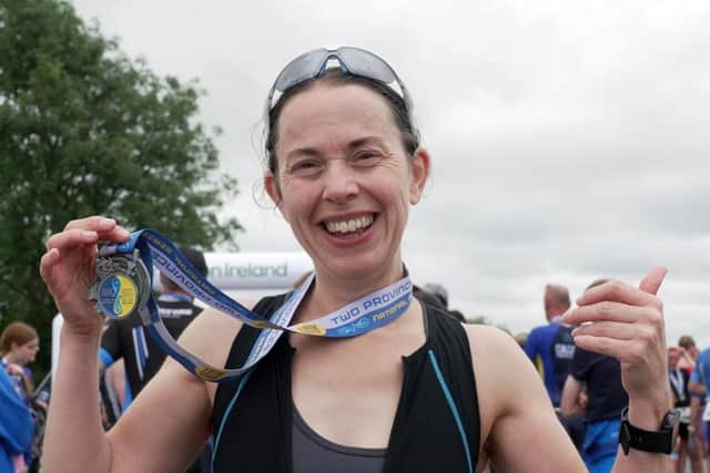 Kathryn Glover spent her childhood summers at a caravan park near Ballycastle.  Kathryn now spends time at the family caravan training for triathlons