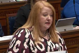 Justice Minister Naomi Long her department is "not in the business" of defining how many genders there are.