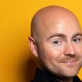 Comedian Paddy Raff will headline a comedy night at the NW200 entertainment marquee. Credit Brian Moore