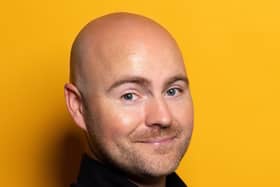 Comedian Paddy Raff will headline a comedy night at the NW200 entertainment marquee. Credit Brian Moore