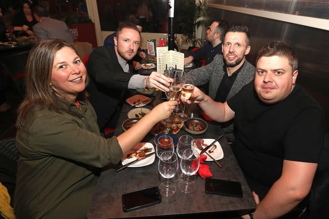 Guests enjoy the launch of Belfast Restaurant Week.