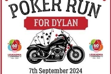 The poker run is for all those avid bikers out there. Image submitted