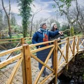 Ruth Conacher and Cheryl Davidson explore the many fascinating features of The Lost Garden Trail.