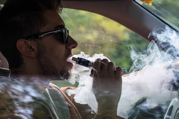 Northern Ireland motorists have been warned of the potential dangers of vaping and driving. Picture: Getty Images/iStockphoto