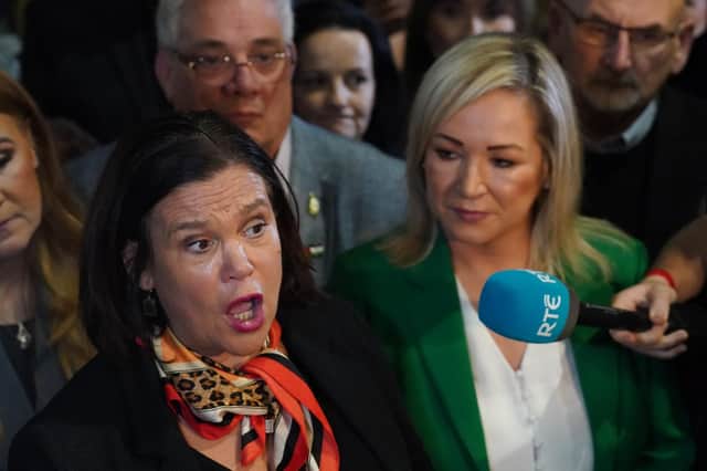Sinn Fein president Mary Lou McDonald took over from Gerry Adams in 2018 - but has yet to secure republicans a place in government in Dublin. Photo: Brian Lawless/PA Wire