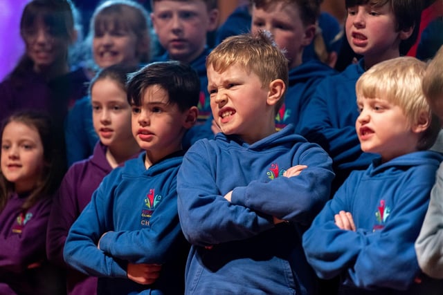 Lisburn Children's Community Choir performed songs from the shows at Lisburn Cathedral