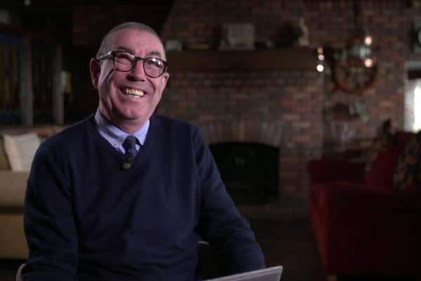 Dave Boy McAuley enjoying the archive footage in UTV's series '‘Homemade Heroes’'. Picture: UTV