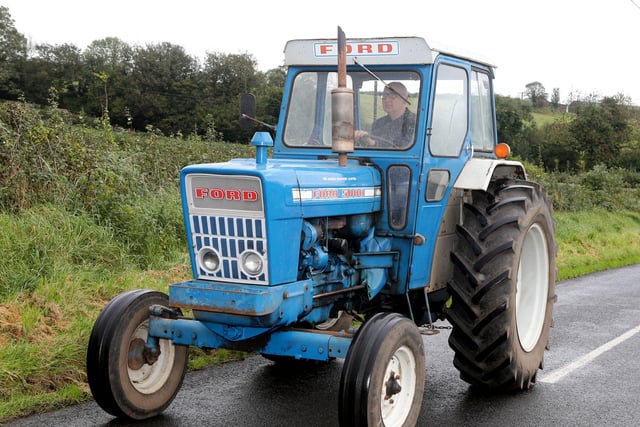 Pictured at the Vow Tractor Club Tractor run on Saturday to raise funds for the RNLI