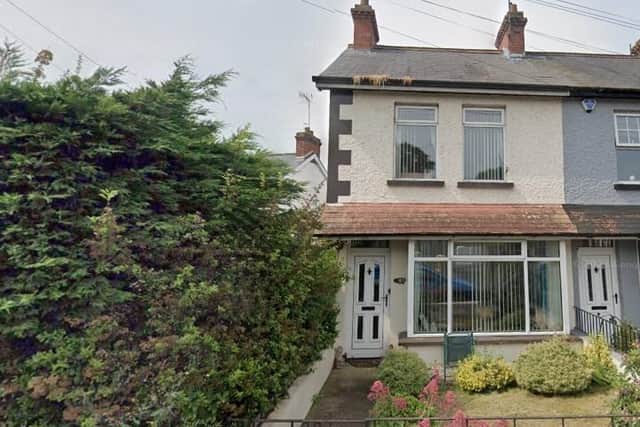 This end-of-terrace dwelling will be the second property to be turned into a house of multiple occupancy (HMO) in Tandragee Street, with a third HMO application being considered. Credit: Google