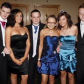 DRESSED TO IMPRESS...This group was pictured at the Dunluce School Formal at the Royal Court Hotel in 2009.